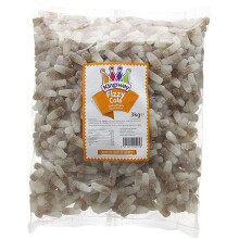 Kingsway Jumbo Fizzy Cola Bottles (3kg Bag)