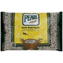 White Pearl Urid Dall-Split 2kg ( Pack of 6 )