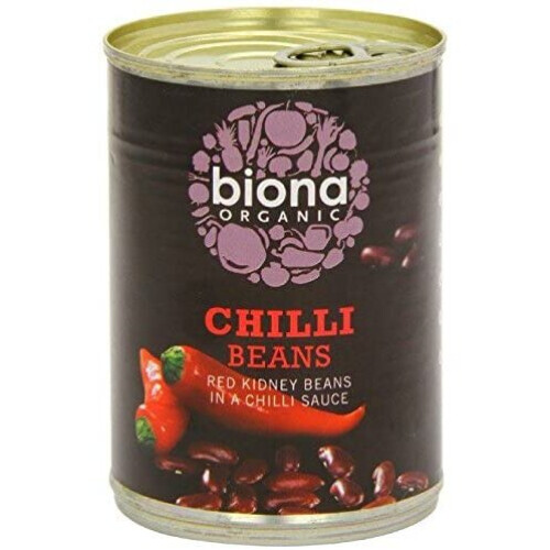 Biona - Organic Chilli Beans - 395g x 6