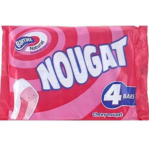 Barratt Chewy Nougat 4 x 35g Bars