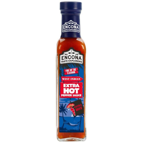 Encona West Indian Extra Hot Sauce 142ml x 3