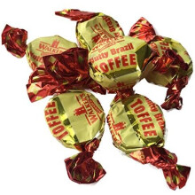 Walkers Nutty Brazil Toffees Wrapped Retro Sweet Shop Traditional Old Fashioned Candy (400g)