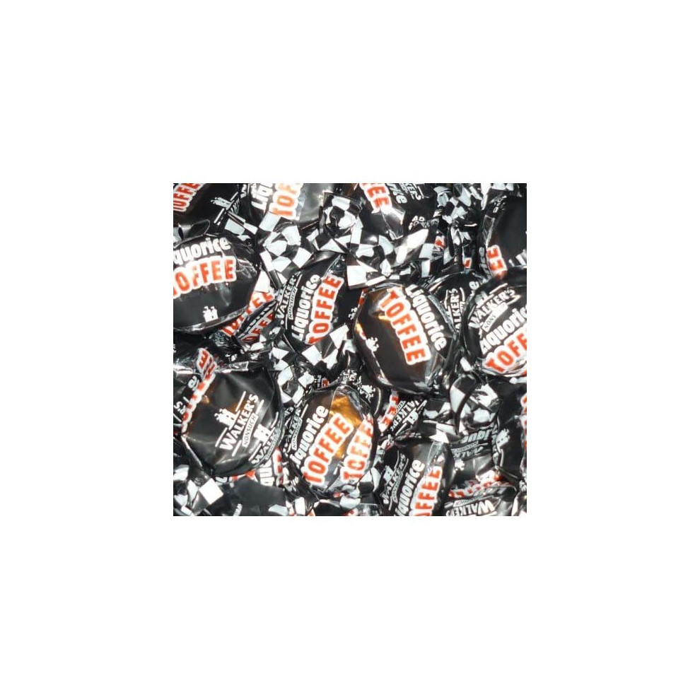 Walkers Candy Nonsuch Liquorice Toffees Packet, 500 G