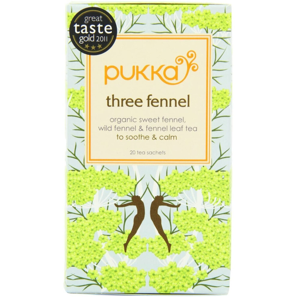 Pukka | Three Fennel | 2 x 20 bags