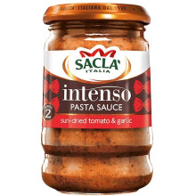 Sacla Sun Dried Tomato & Garlic 190g (Pack of 6)