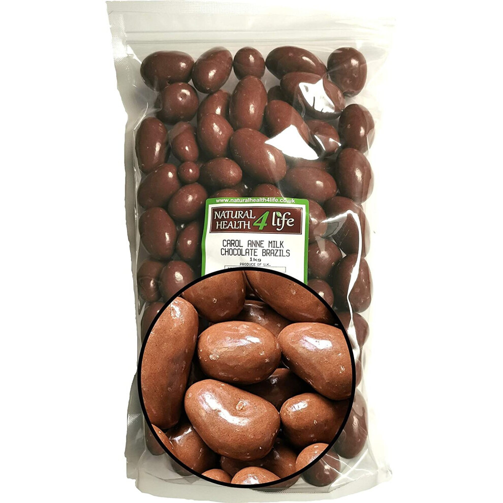 Carol Anne - Milk Chocolate Covered Brazil Nuts - 1kg