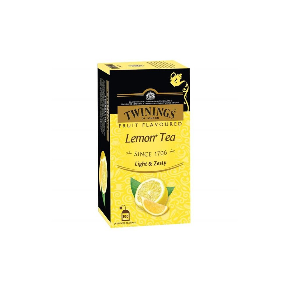 Twinings Tea Hg2547859 Strawberry & Lemon Cldinfs Tea - Case Of 6 - 12 Count