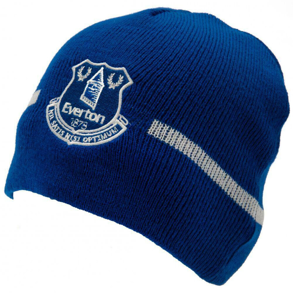 Everton FC Design Basic Knitted Beanie Hat