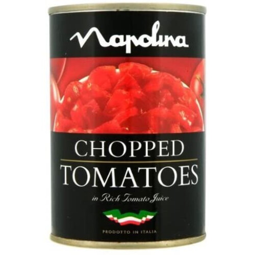 Napolina Chopped Tomatoes 12X400G