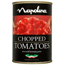 Napolina Chopped Tomatoes 400g (Pack of 4)