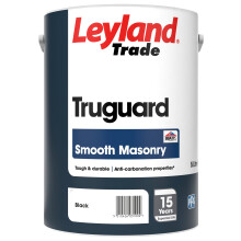 Leyland Trade Truguard Smooth Masonry Black 5L
