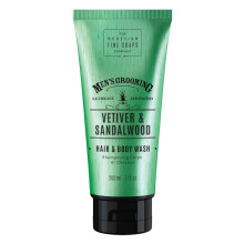 Scottish Fine Soaps Vetiver & Sandalwood Hair & Body Wash (200ml)