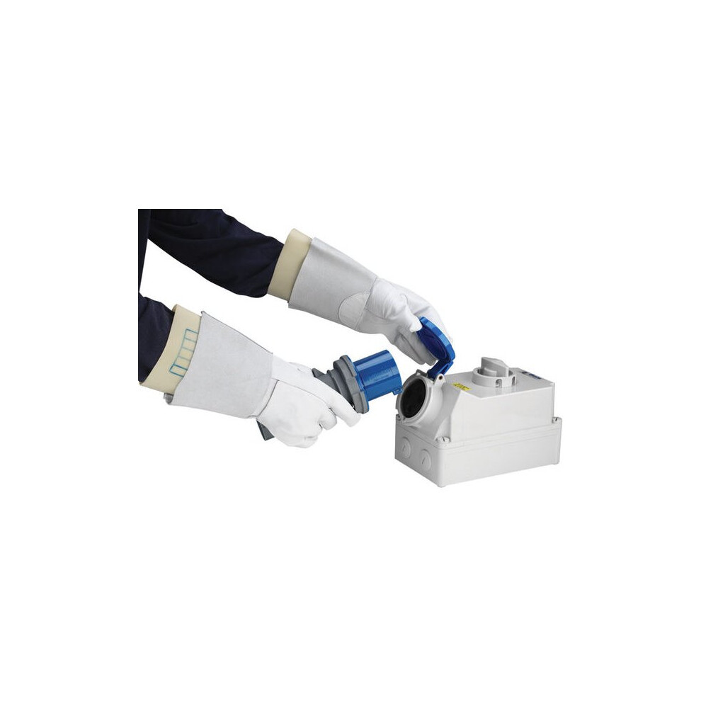 Click - Electrician Glove Cover Sz 09 (Repro) - White 5030566183003
