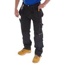 Click - SHAWBURY M/P TROUSER BLACK 46 - Black