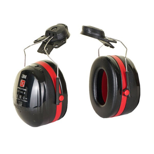 3M 3M - PELTOR OPTIME 3 HELMET ATTACH - Black