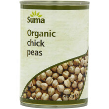 Suma Organic Chickpeas in Filtered Water (Pack Of 6)