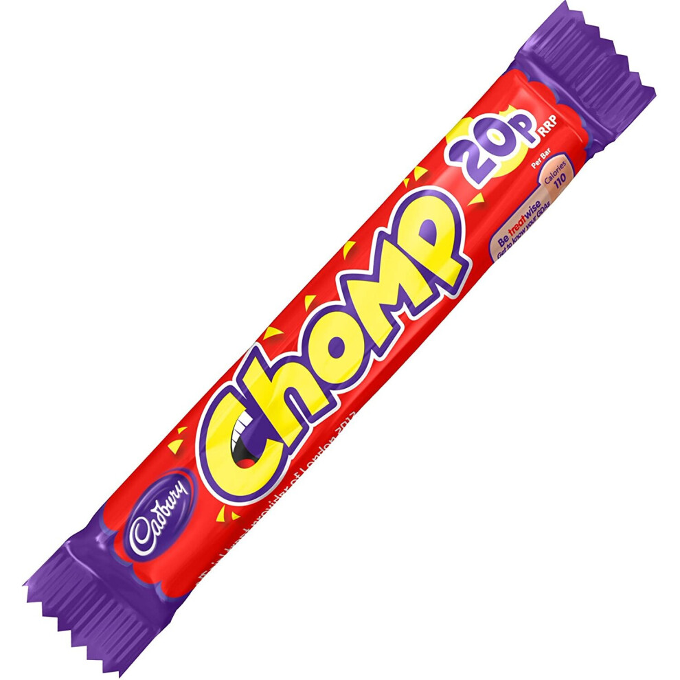 Cadbury Chomp Bar - Classic Chocolate Treat, 60 Bars