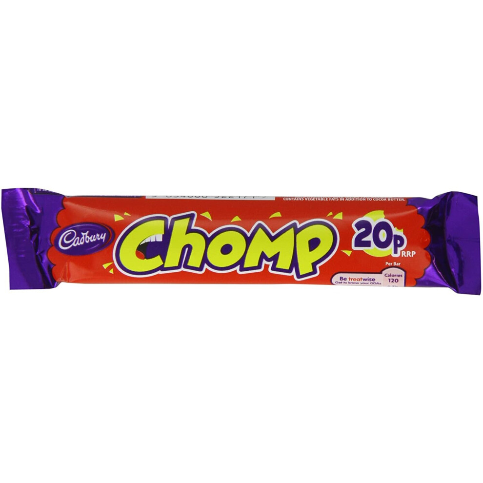 Cadbury Chocolate Chomp Bar, Pack of 60