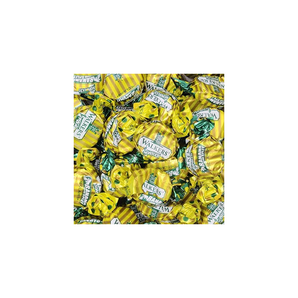 Walkers Banana Split Eclairs 250 Gram Bag (1/4 Kilo)