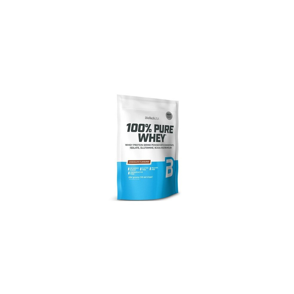 Biotechusa 100% Pure Whey, Chocolate (Ean 5999076238323) - 454 Grams