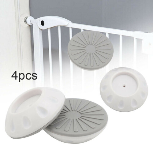 Safety Wall Guard Pads 4 PCS of Pressure Fit Stair Gate Wall Saver Baby Pet Cup on OnBuy