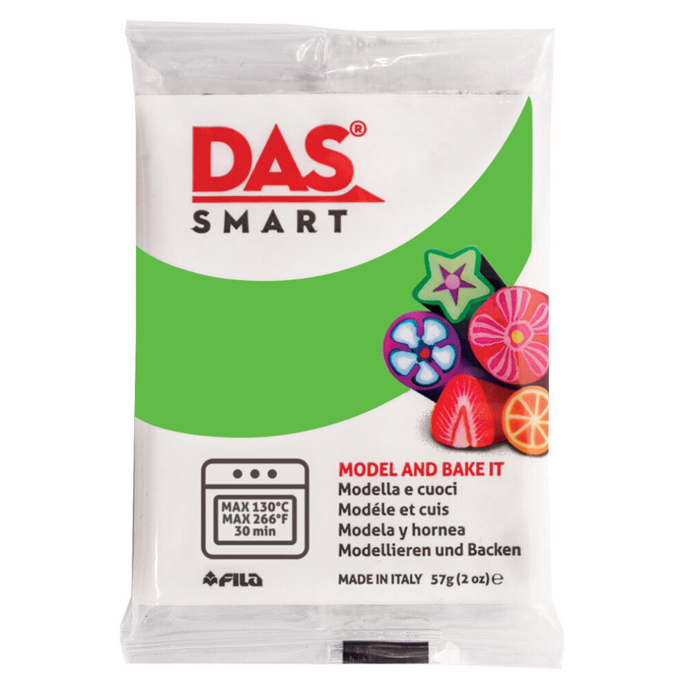 DAS 321018 Smart Oven-Bake Clay 57g (2x 28.5g) Spring Green