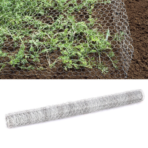 Living And Home (13mm, 0.9*6M) Galvanized Large Hexagonal Wire Mesh Fencing Aviary Net