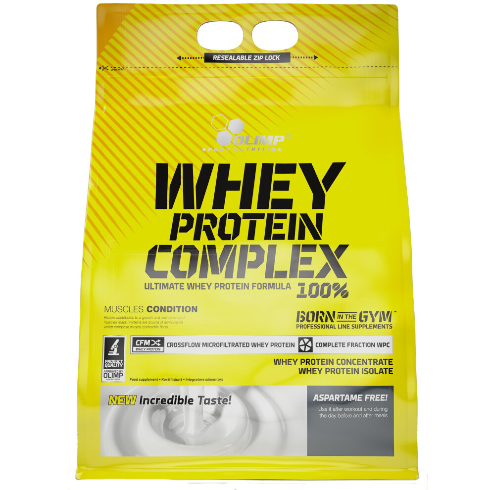 Olimp Nutrition Whey Protein Complex 100%, Double Chocolate - 2270 Grams