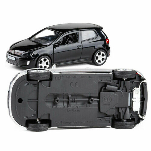 Sky 1:36 VW Golf GTI Model Car Metal Diecast Toy Pull Back Black 2