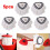 5x mop for Vileda Wring Mopping Replacement Clean Microfibre Mop Refill Head 9