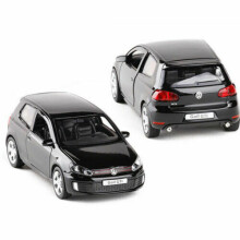 1:36 VW Golf GTI Model Car Metal Diecast Toy Pull Back Black