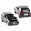 Sky 1:36 VW Golf GTI Model Car Metal Diecast Toy Pull Back Black 1