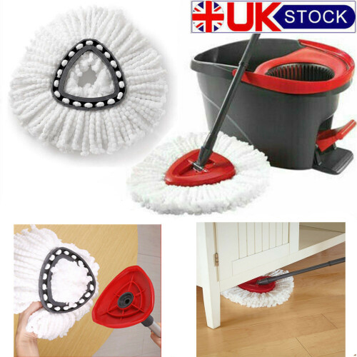 5x mop for Vileda Wring Mopping Replacement Clean Microfibre Mop Refill Head 1