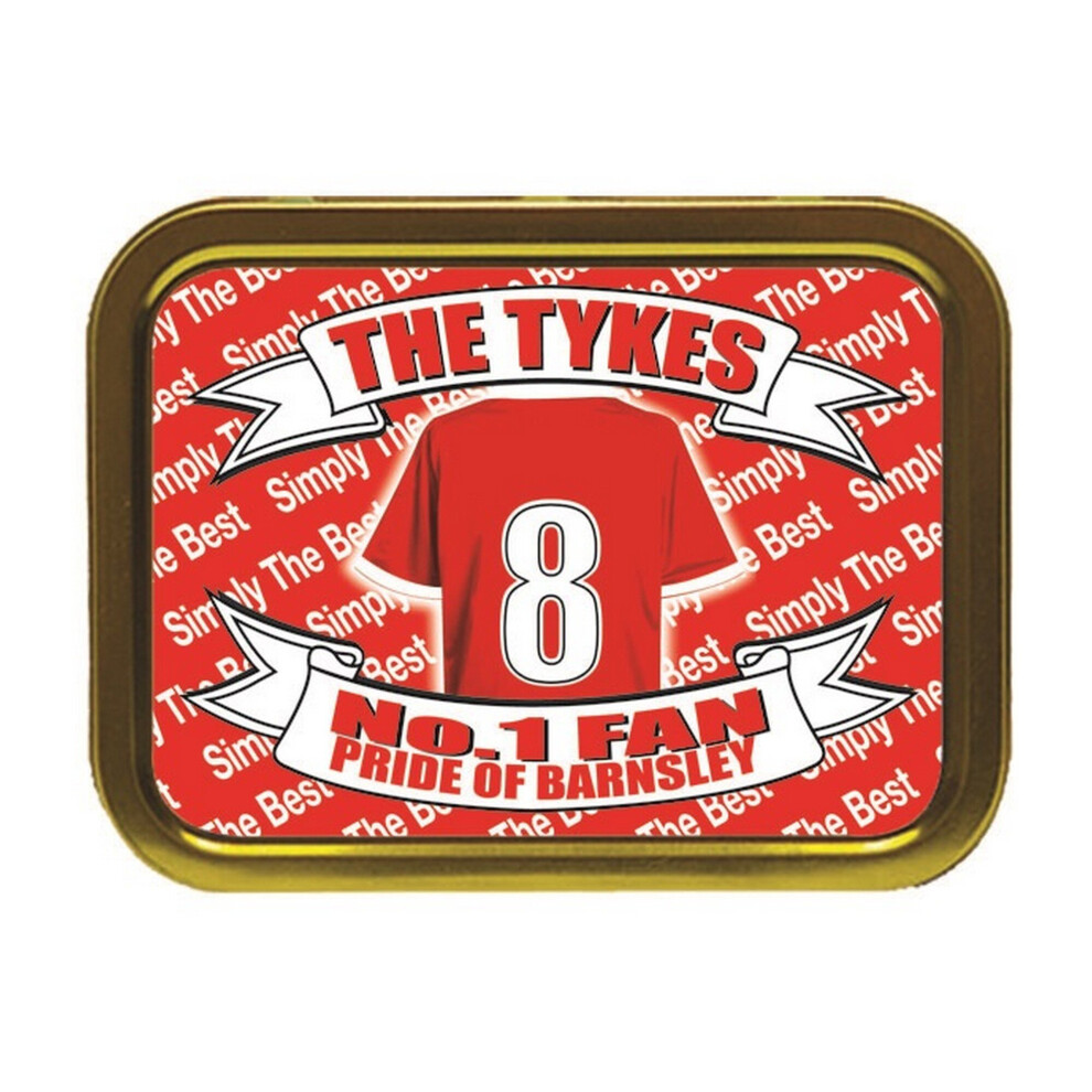 Personalised Gift Products Barnsley Football Shirt Tobacco Tin Gift & Smoking Products