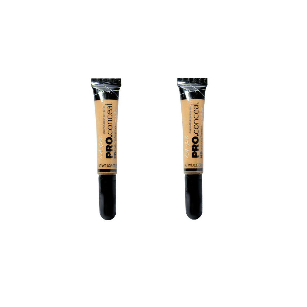 L.A. Girl Pro Conceal HD High Definition Concealer Warm Honey 8g x2