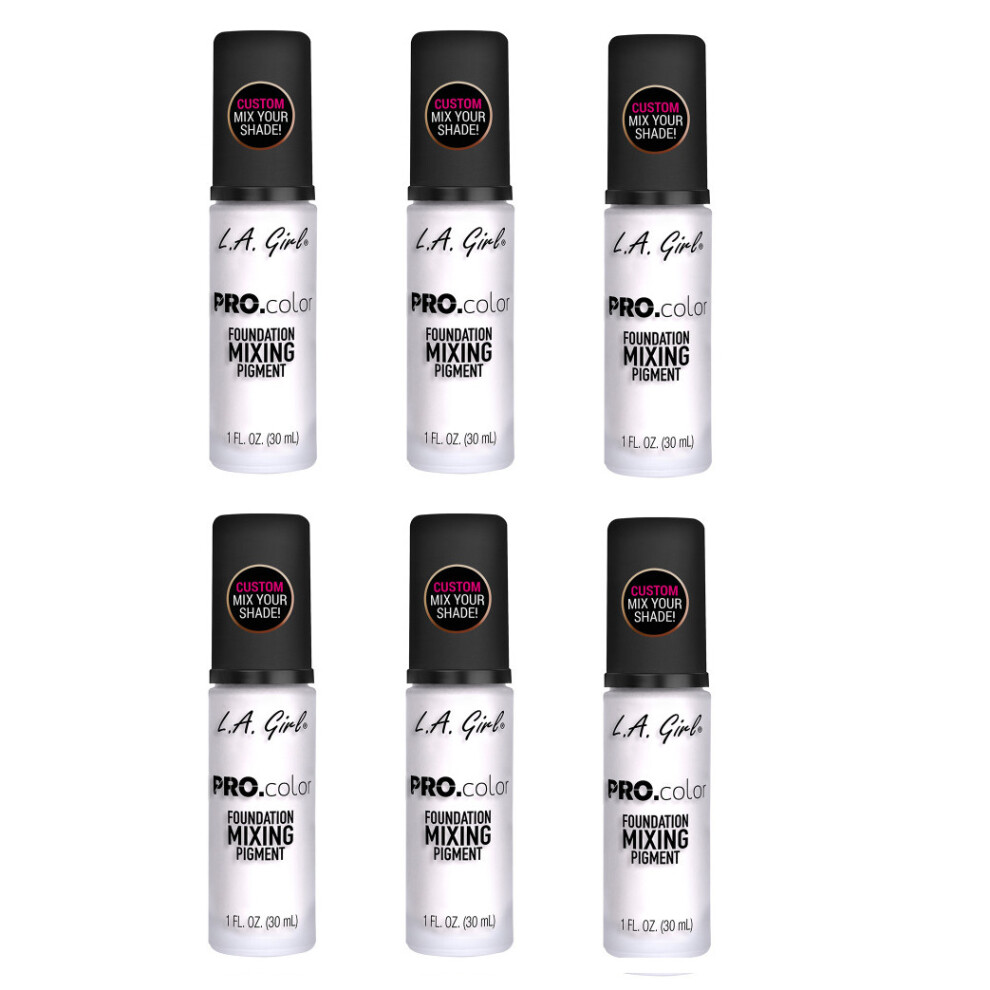 L.A. Girl Pro Color Foundation Mixing Pigment White 30ml x6