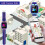 (Blue) Waterproof Kids Smart Watch Anti-Lost Safe Tracker SOS Call For Android iOS 8