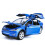 Sky 1:32 Tesla Model X 90D SUV Model Car Kids Gift Blue 1
