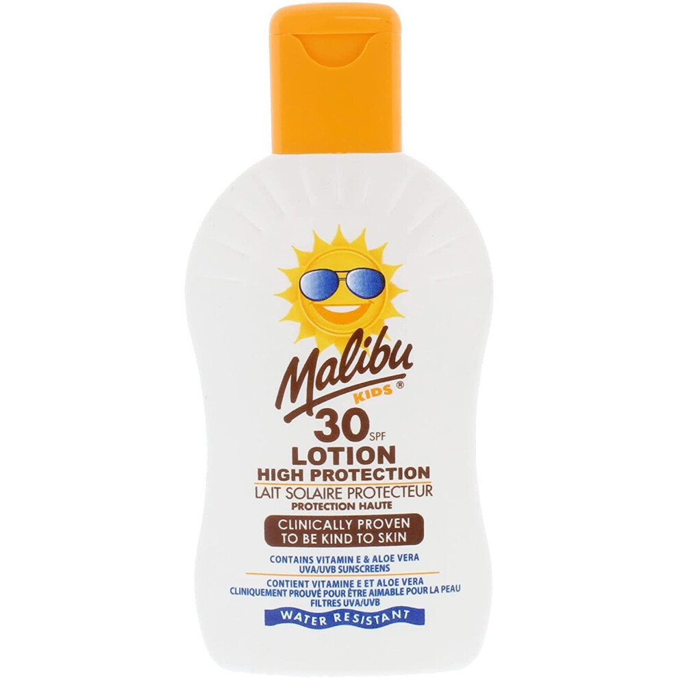 High Protection Kids Lotion Uva/Uvb Protection Spf30 Malibu