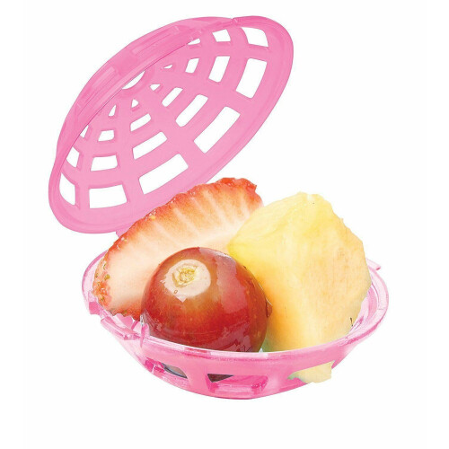 Sistema Sistema to Go Fruit Mini Infusers - Plastic, Multi-Colour, Pack of 3 2