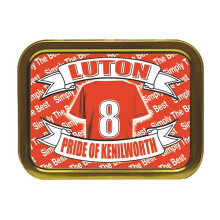 Luton Football Shirt Tobacco Tin Gift & Smoking Products