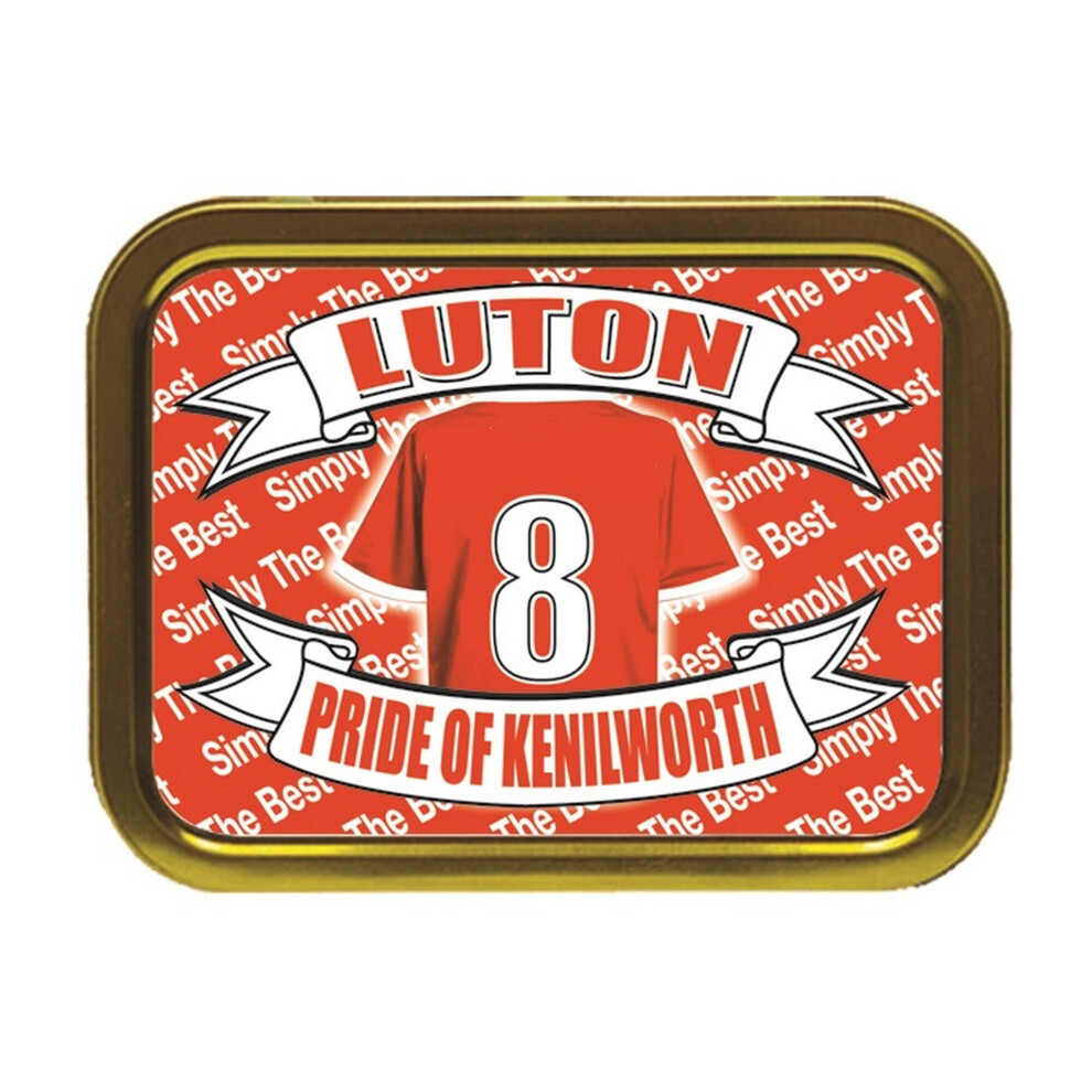 Personalised Gift Products Luton Football Shirt Tobacco Tin Gift & Smoking Products