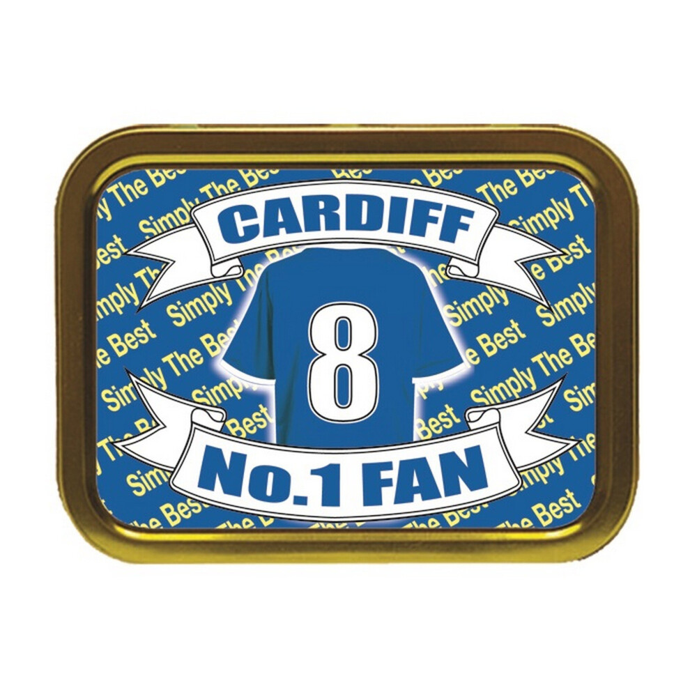 Personalised Gift Products Cardiff Football Shirt Tobacco Tin Gift & Smoking Products