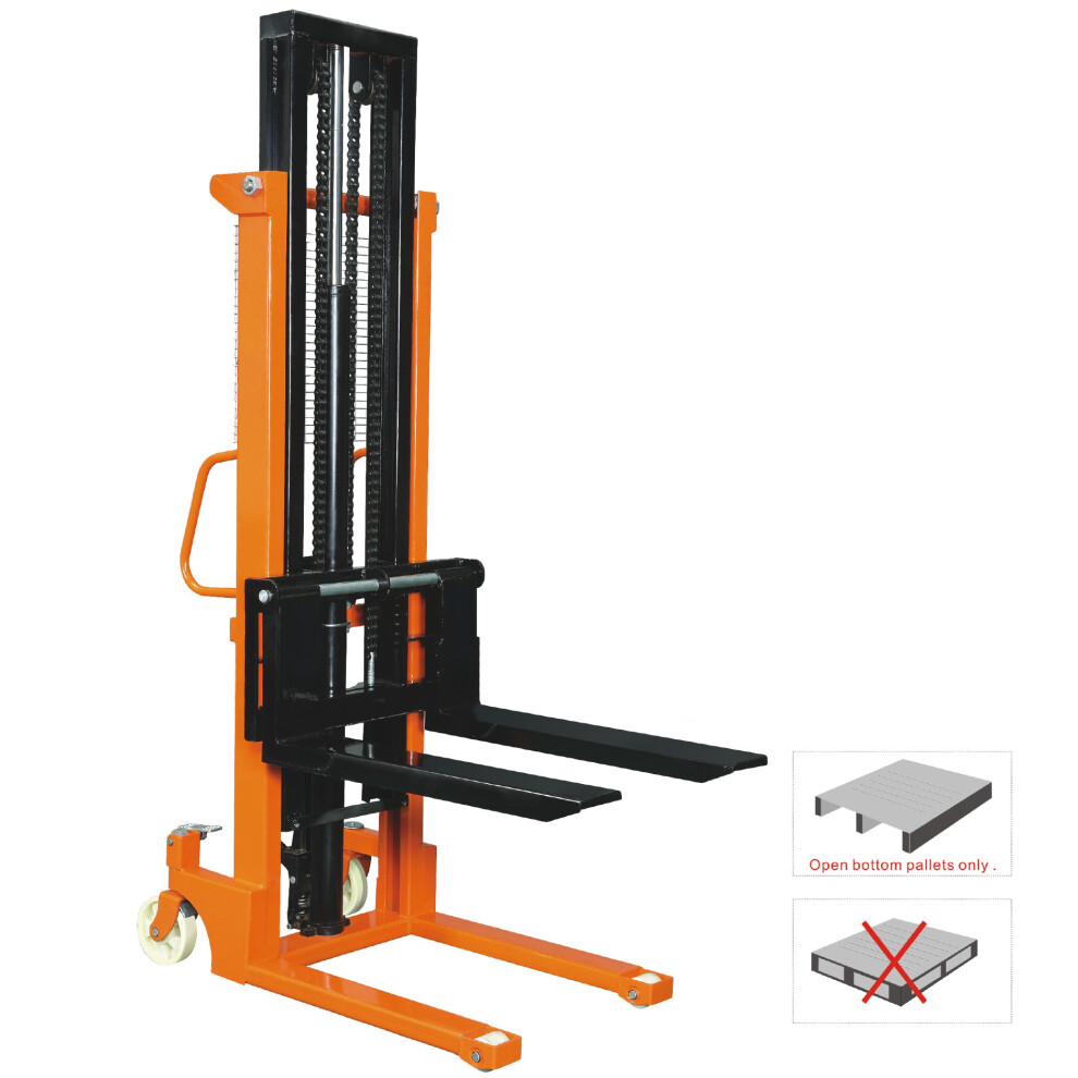 (1T / 2.5M) Manual, Hydraulic & Semi Electric Hand Stacker'