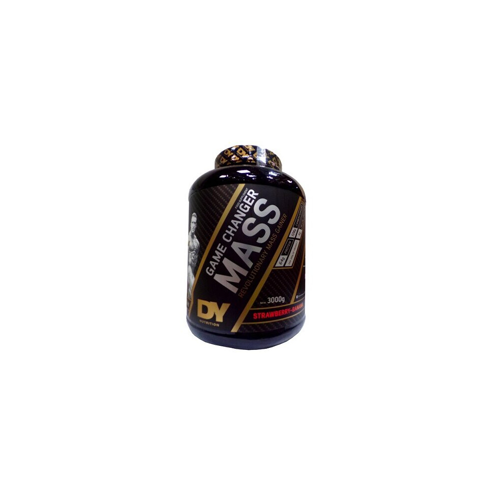 Dorian Yates Game Changer Mass, Strawberry-Banana (Ean 5949106123365) - 3000 Grams