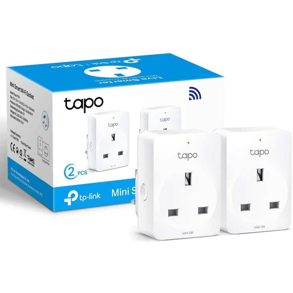 Tapo Smart Plug Wi-Fi Outlet, Works with Amazon Alexa (Echo and Echo Dot), Google Home, Wireless