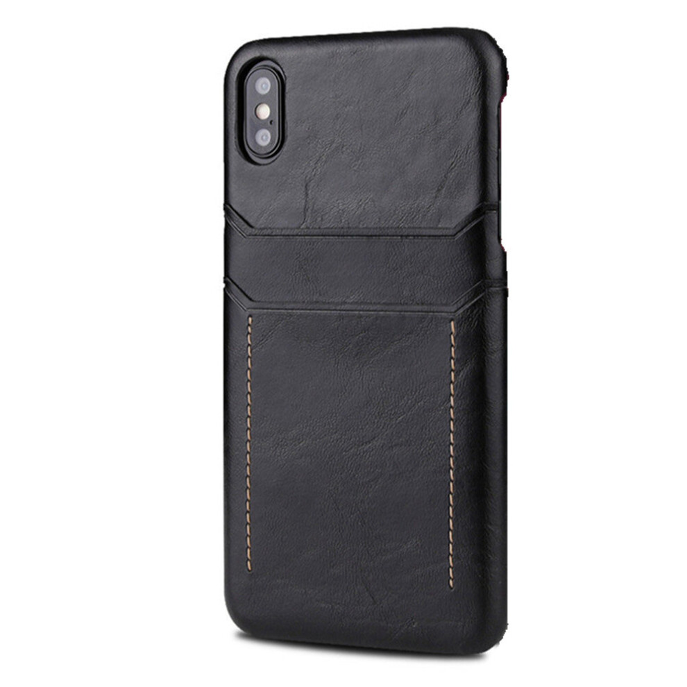 Wallet Pu Leather Phone Case For Iphone 12 Calf Double Card Solid Color Pu Leather Grain 774048570701