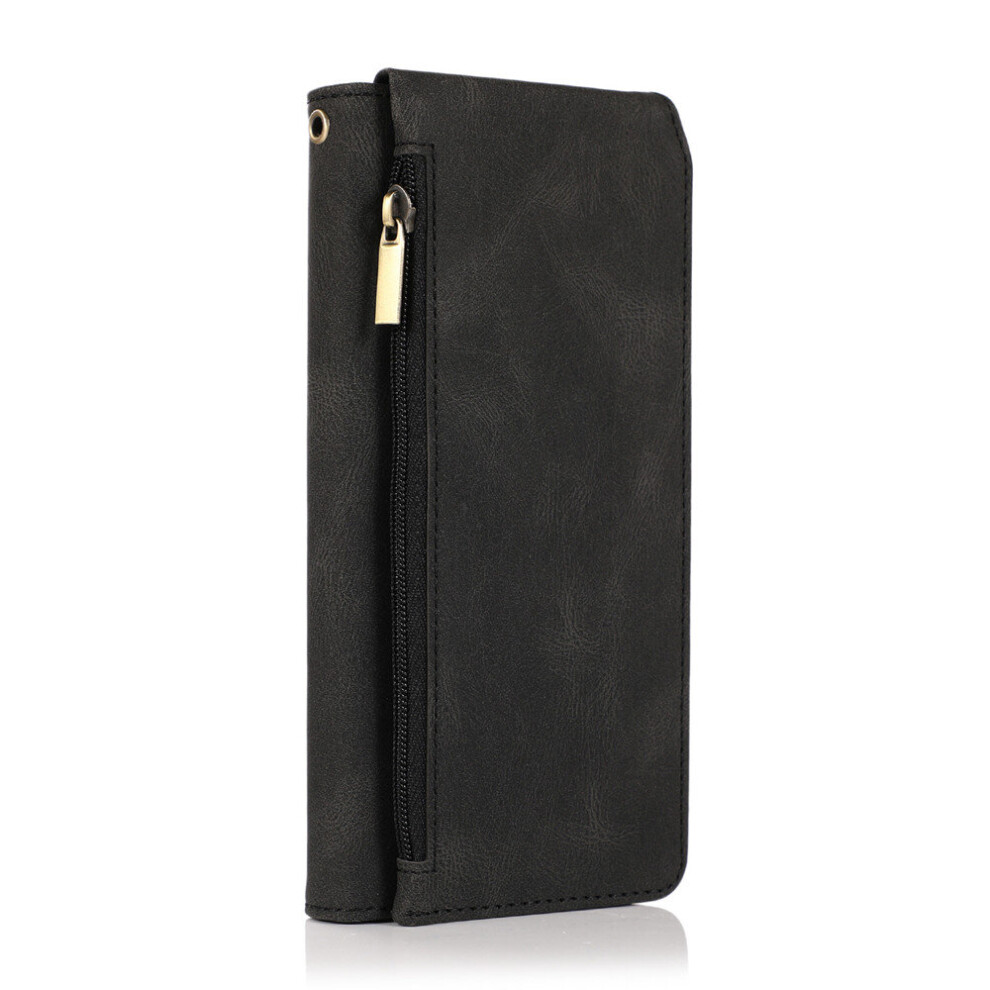 Zipper Pu Leather Wallet Case For Iphone 12 Mini Funda Cover Case 774048575737