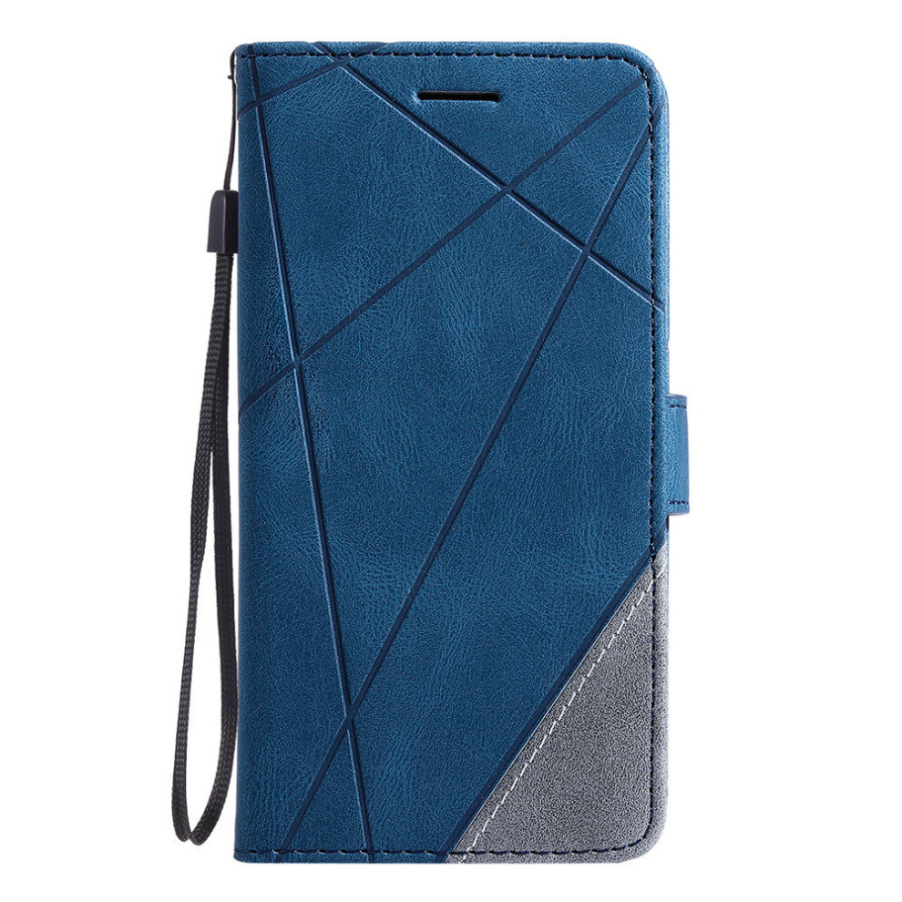 Stand Business Phone Holster For Huawei P Smart Stripe Wallet Rhombus Case 774048575720