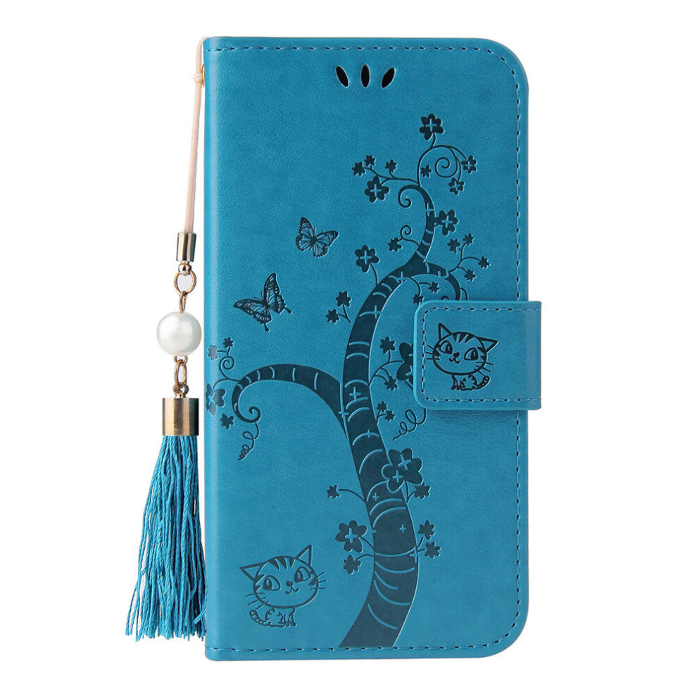Pu Leather Embossing Case For Huawei P Smart Z Flip Phone Cover Etui 774048565806
